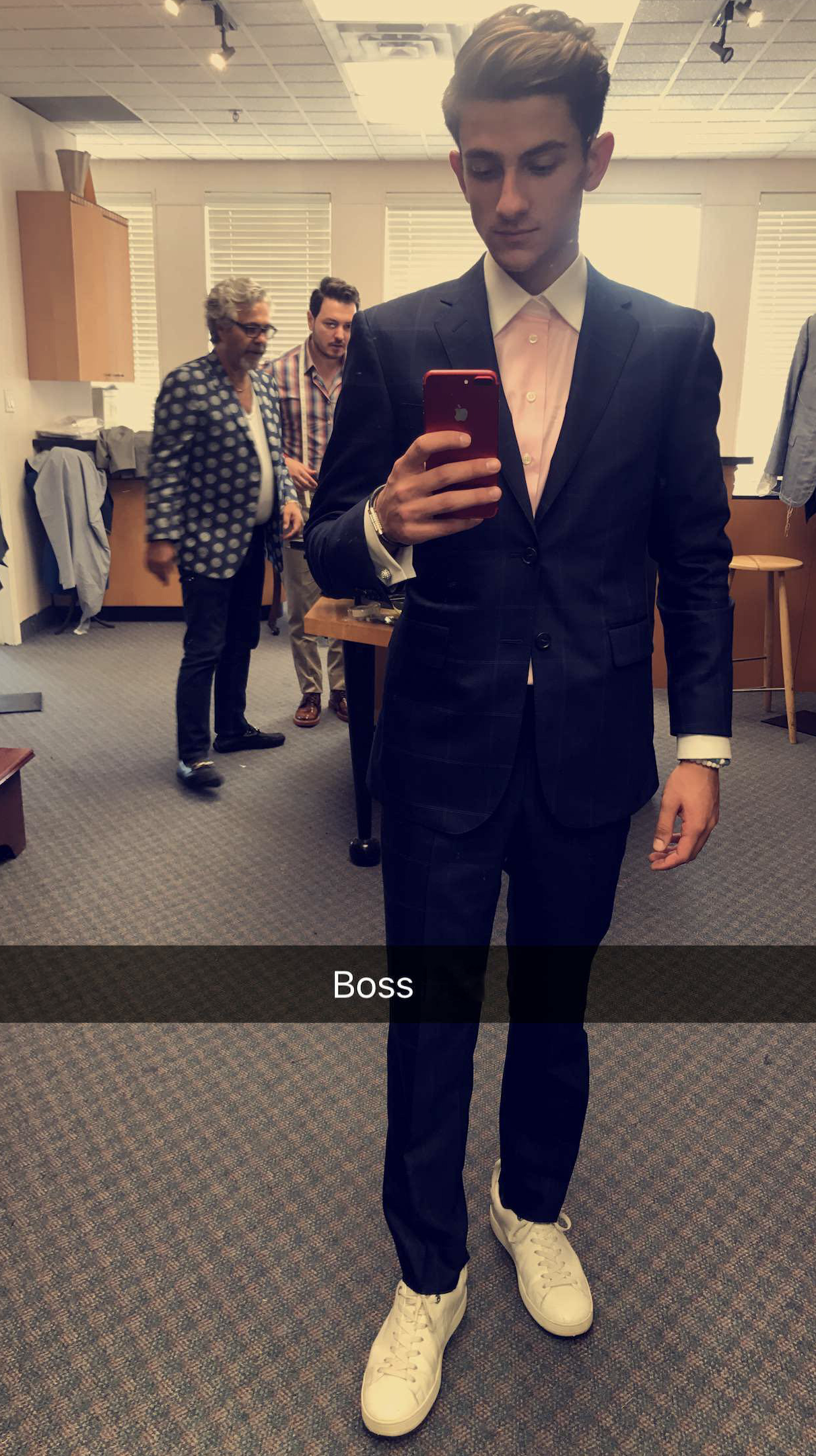 The gifted suit — a mirror moment