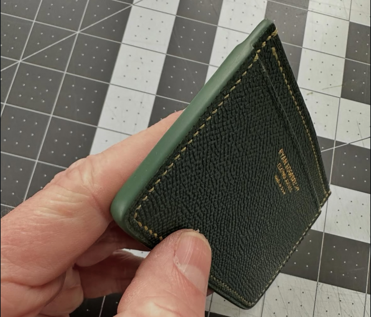 Green card case exterior