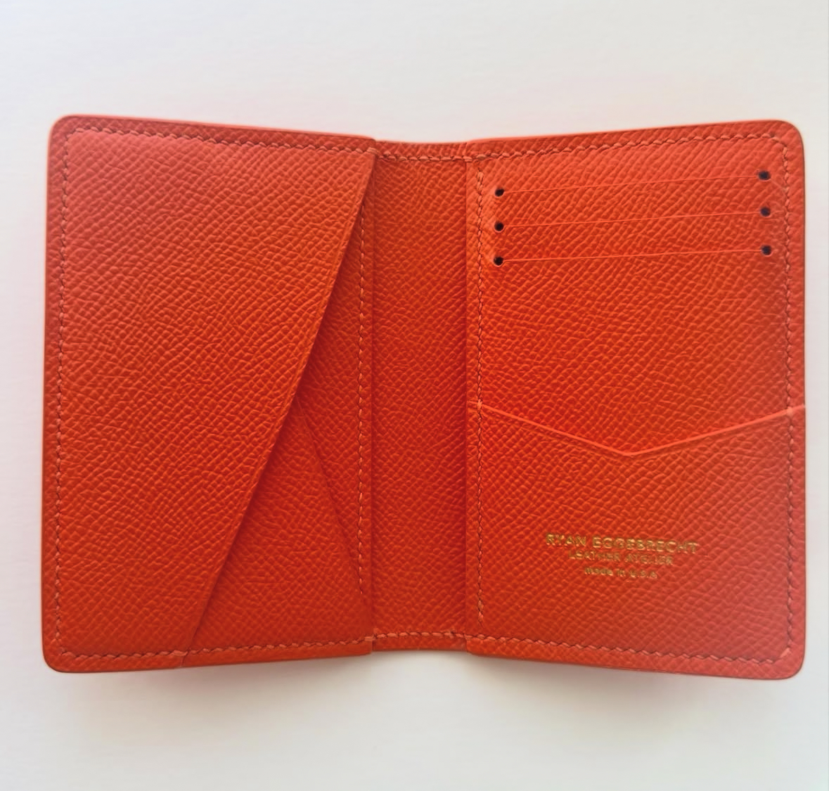 Handmade pocket organizer