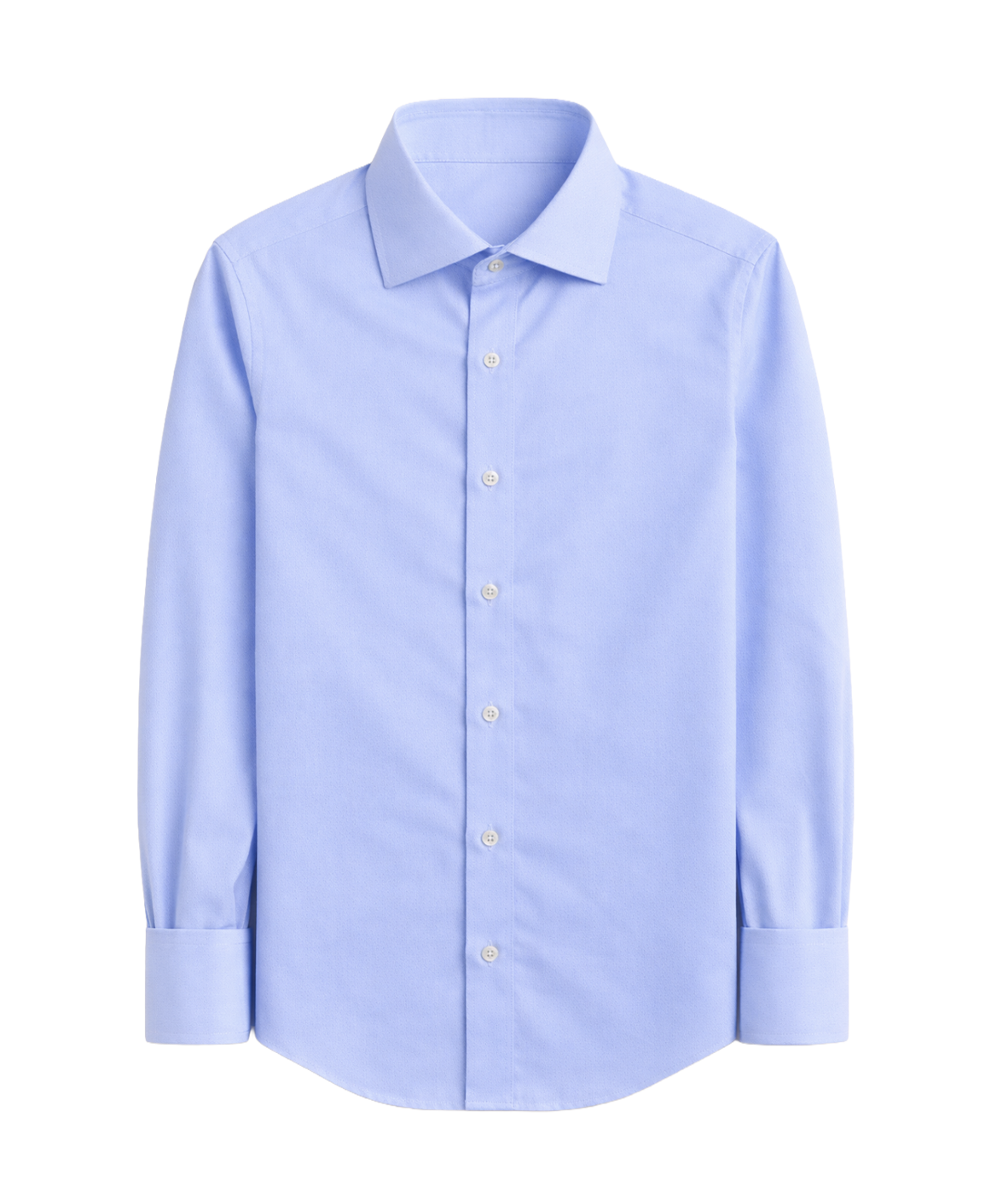 French Cuff Shirt — Light Blue